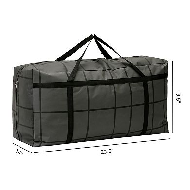 2 Pack Clothes Storage, Foldable Storage Bags with Handles, Moving Bags for Organizing Clothes