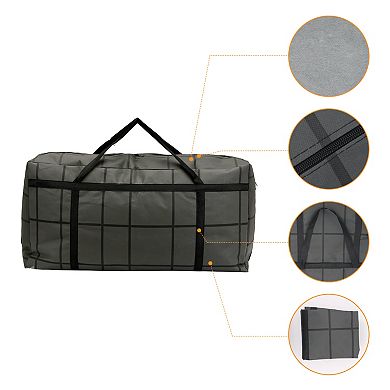 2 Pack Clothes Storage, Foldable Storage Bags with Handles, Moving Bags for Organizing Clothes