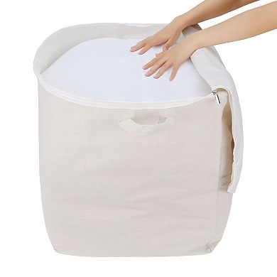2 Pack Moving Bags, Clothes Storage Storage Bags for Organizing Comforters, and Storage with Handles