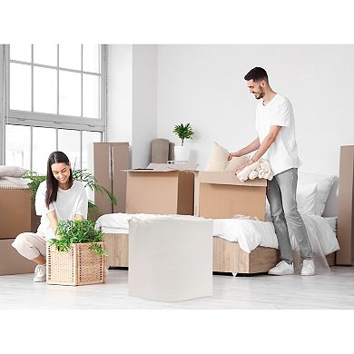 2 Pack Moving Bags, Clothes Storage Storage Bags for Organizing Comforters, and Storage with Handles