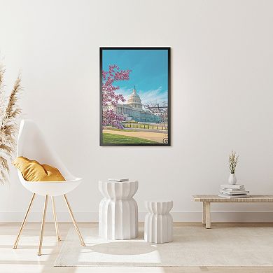 Wall Picture Frame for Photo and Poster, Art Photo Frame for Wall Hanging Picture Frames Black 6x8