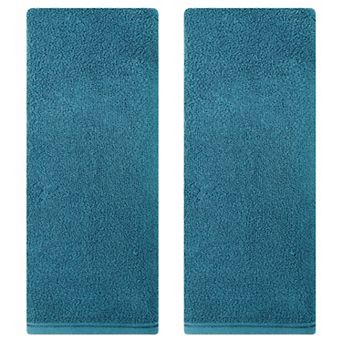 Hand Towels, Absorbent Hand Towel Set, 13" x 30" Face Towels for Bath, Kitchen 2 Pack