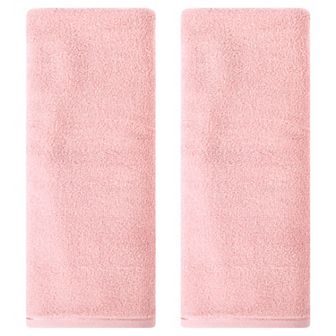 Hand Towels, Absorbent Hand Towel Set, 13" x 30" Face Towels for Bath, Kitchen 2 Pack