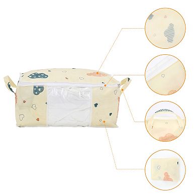 2 Pack Clothes Storage,Storage Bags,Moving Bags for Organizing Clothing,Comforters