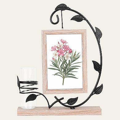 Metal Picture Frame for Photo, Art Poster Frames on Tabletop Creativity Frames 11.5"x8"x2" 1 Pcs