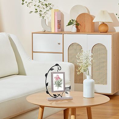 Metal Picture Frame for Photo, Art Poster Frames on Tabletop Creativity Frames 11.5"x8"x2" 1 Pcs