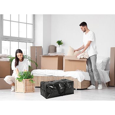 2 Pack Clothes Storage, Storage Bags,Moving Bags for Organizing Blankets, Clothing