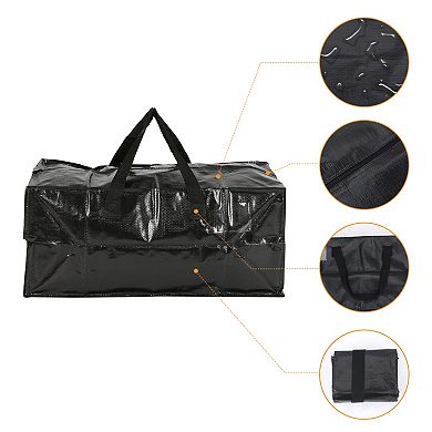 2 Pack Clothes Storage, Storage Bags,Moving Bags for Organizing Blankets, Clothing