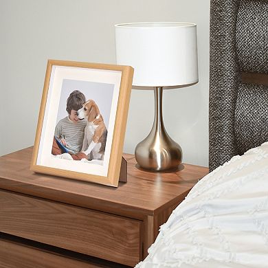 Picture Frames for Wall Hanging or Tabletop Display, Art Modern Photo Frame for Wedding, 10"x12"