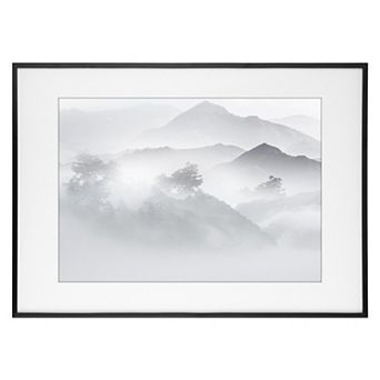 Aluminum Picture Frame Decor Photo Frame for Tabletop Display, and Wall Hanging Black 15x21