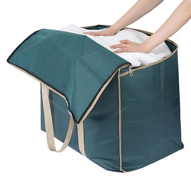 2 Pack Cloth Storage, Moving Bags for Organizing Clothing, Closet Organizers with Handles