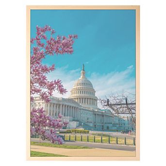 Wall Picture Frame, Art Photo Frame for Wall Hanging Picture Frames Wood Grain Color 11x15