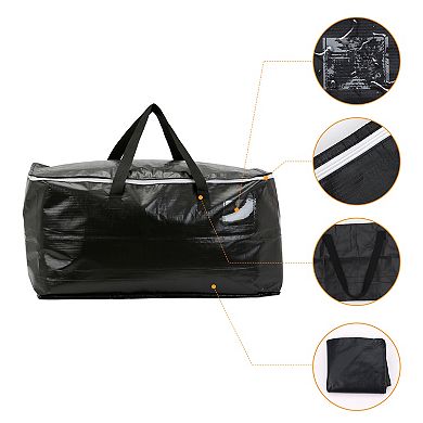 2 Pack Clothes Storage Bags with Handles, Closet Organizers and Storage, Moving Bags