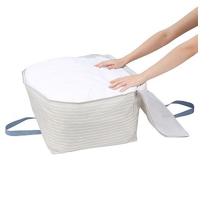 2 Pack Cloth Storage, Moving Bag for Organizing Clothing, Closet Organizers and Storage with Handles