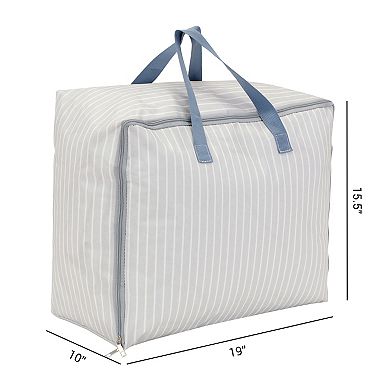 2 Pack Cloth Storage, Moving Bag for Organizing Clothing, Closet Organizers and Storage with Handles