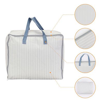 2 Pack Cloth Storage, Moving Bag for Organizing Clothing, Closet Organizers and Storage with Handles