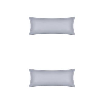 2 pc Pillow Cases for Hair and Skin Breathable, Cooling Pillow Covers with Envelope Closure 20"x48"