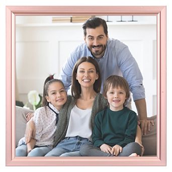 Wall Picture Frames for Wall or Tabletop, Modern Photo Frame Display for Home Decor 7"x7"