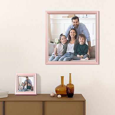 Wall Picture Frames for Wall or Tabletop, Modern Photo Frame Display for Home Decor 7"x7"