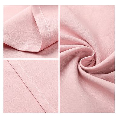 2 Pcs Pillow Cases for Hair and Skin Breathable, Cooling Pillow Covers with Envelope Closure 20"x72"