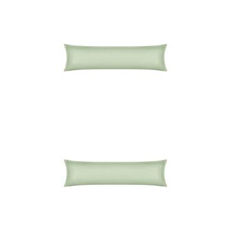 2 pc Pillow Cases for Hair and Skin Breathable, Cooling Pillow Covers with Envelope Closure 20"x72"