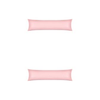 2 pc Pillow Cases for Hair and Skin Breathable, Cooling Pillow Covers with Envelope Closure 20"x72"
