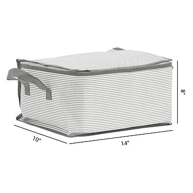 2 Pack Foldable Storage Bags, Moving Bags for Organizing Comforter, Closet Organizers, and Storage