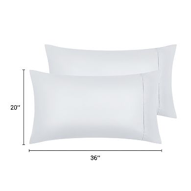 Pillow Cases Set of 4 with Envelope Closure Pillow Covers, Gift for Women Men