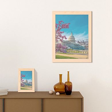 Picture Frame for Tabletop Display and Wall Hanging, Modern Art Photo Frames for Photo, 3.5"x5 "