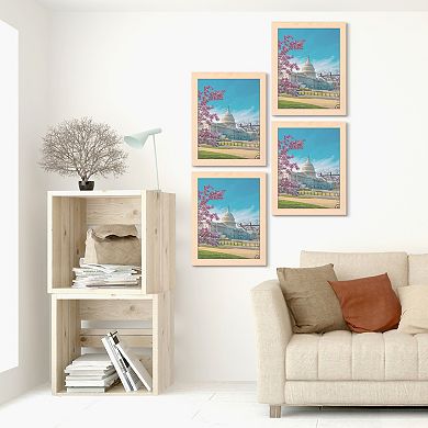 Picture Frame for Tabletop Display and Wall Hanging, Modern Art Photo Frames for Photo, 3.5"x5 "