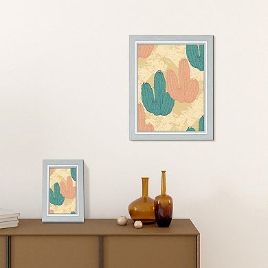 Picture Frames Distressed Wood Grain Photo Frame for Gallery Wall Mounting Green 6x8