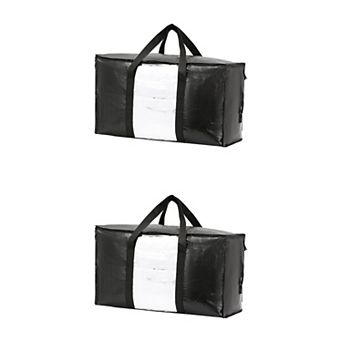 2 Pack Clothes Storage, Moving Bags for Organizing Clothing, Closet Organizers with Handles