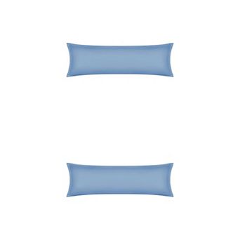 2 pc Pillow Cases for Hair and Skin Breathable, Cooling Pillow Covers with Envelope Closure 20"x60"