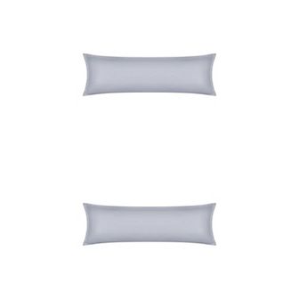 2 pc Pillow Cases for Hair and Skin Breathable, Cooling Pillow Covers with Envelope Closure 20"x60"