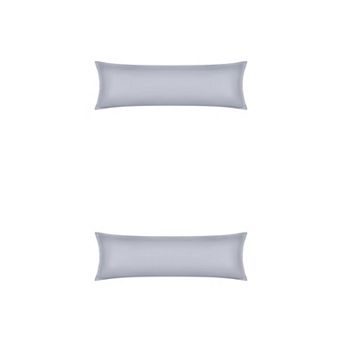 2 pc Pillow Cases for Hair and Skin Breathable, Cooling Pillow Covers with Envelope Closure 20"x60"