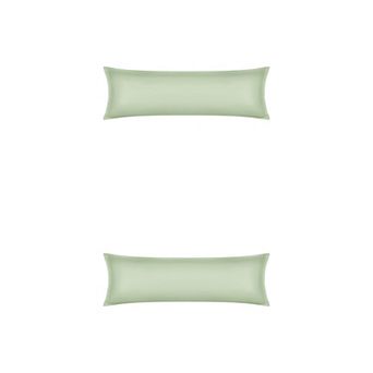 2 pc Pillow Cases for Hair and Skin Breathable, Cooling Pillow Covers with Envelope Closure 20"x60"