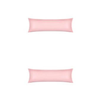 2 pc Pillow Cases for Hair and Skin Breathable, Cooling Pillow Covers with Envelope Closure 20"x60"