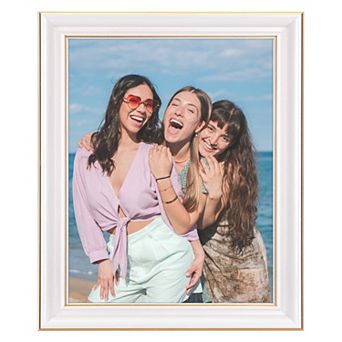 Picture Frame for Tabletop Display and Wall Hanging Art Photo Frame for Photo and Poster White 10x12