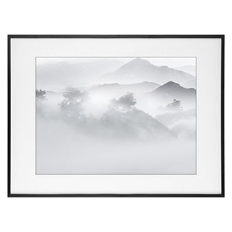 Aluminum Picture Frame Decor Photo Frame for Tabletop Display, and Wall Hanging Black 24x32