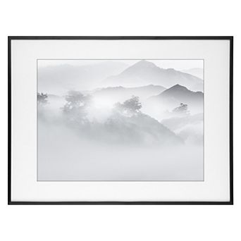 Aluminum Picture Frame Decor Photo Frame for Tabletop Display, and Wall Hanging Black 24x32