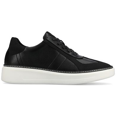 VANCE Berlin Comfort Lace-Up Flexible Low-Top Men's Court Sneakers