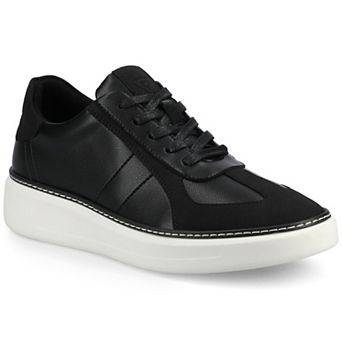 VANCE Berlin Comfort Lace-Up Flexible Low-Top Men's Court Sneakers
