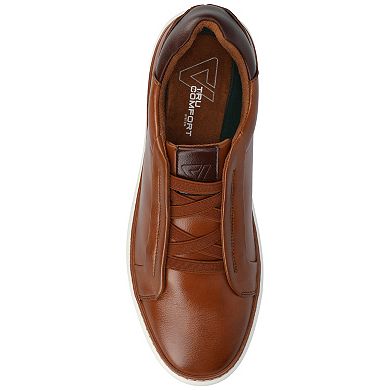 VANCE Forbes Comfort Luxe Flexible Low-Top Men's Slip-On Sneakers