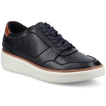 VANCE Hustle Comfort Perforated Flexible Low-Top Men's Court Sneakers