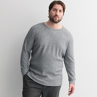 Big & Tall Sonoma Goods For Life® Essential Waffle Tee