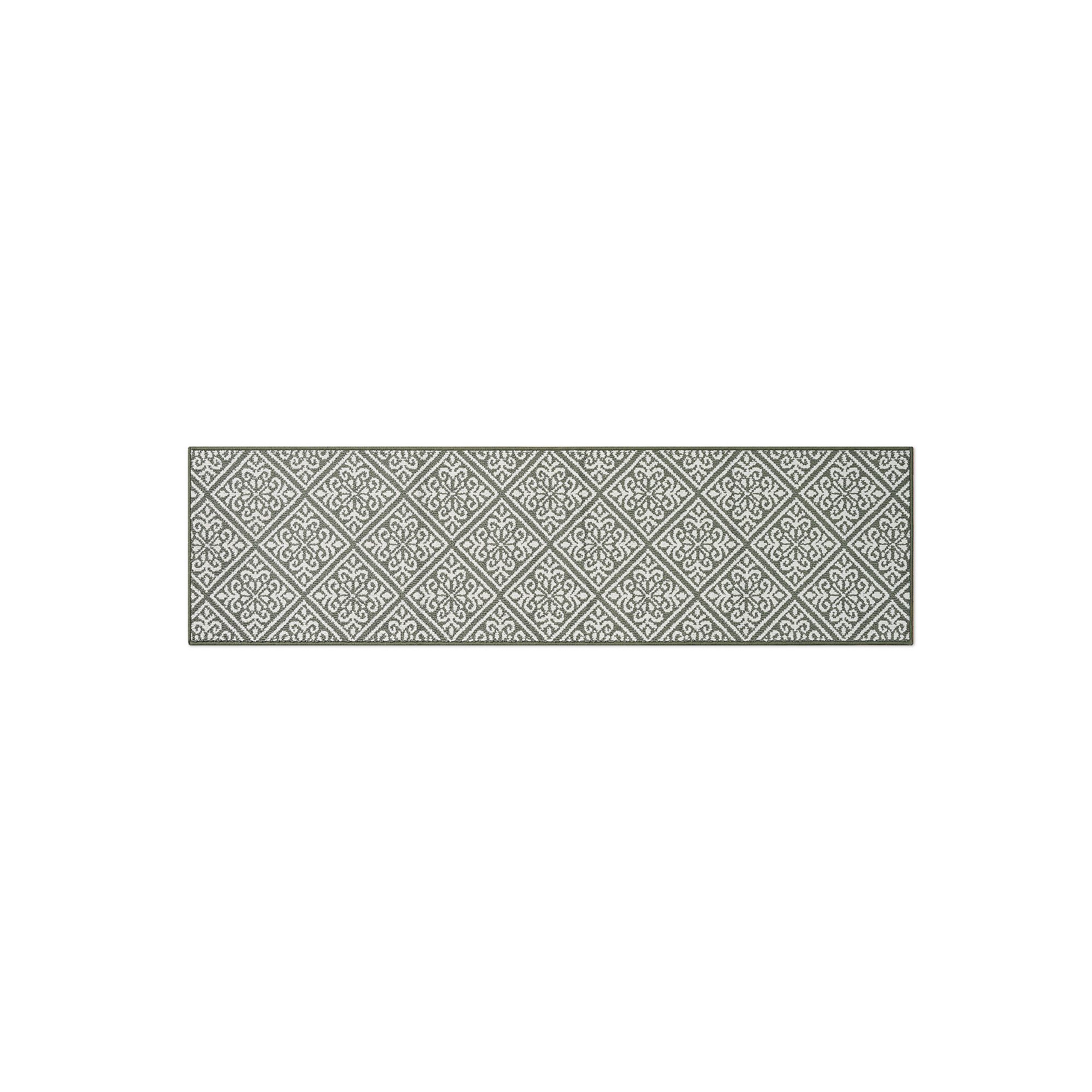 Laura Ashley Austell Two-Tone All Loop Tufted Machine-Washable Skid-Resista