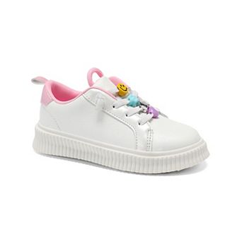 Carter's Tilsley Girls Casual Lace-Up Sneakers with Bow Accent
