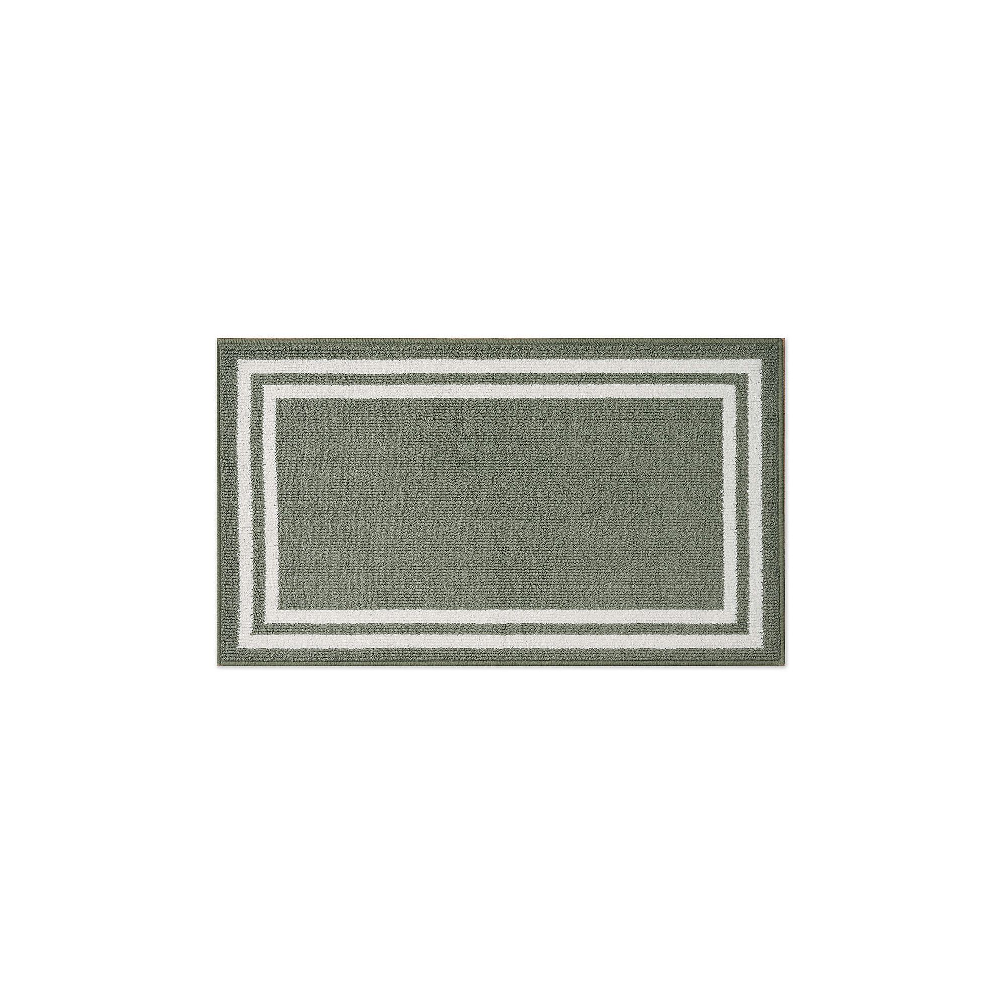 Laura Ashley Double Border Two-Tone All Loop Tufted Machine-Washable Skid-R