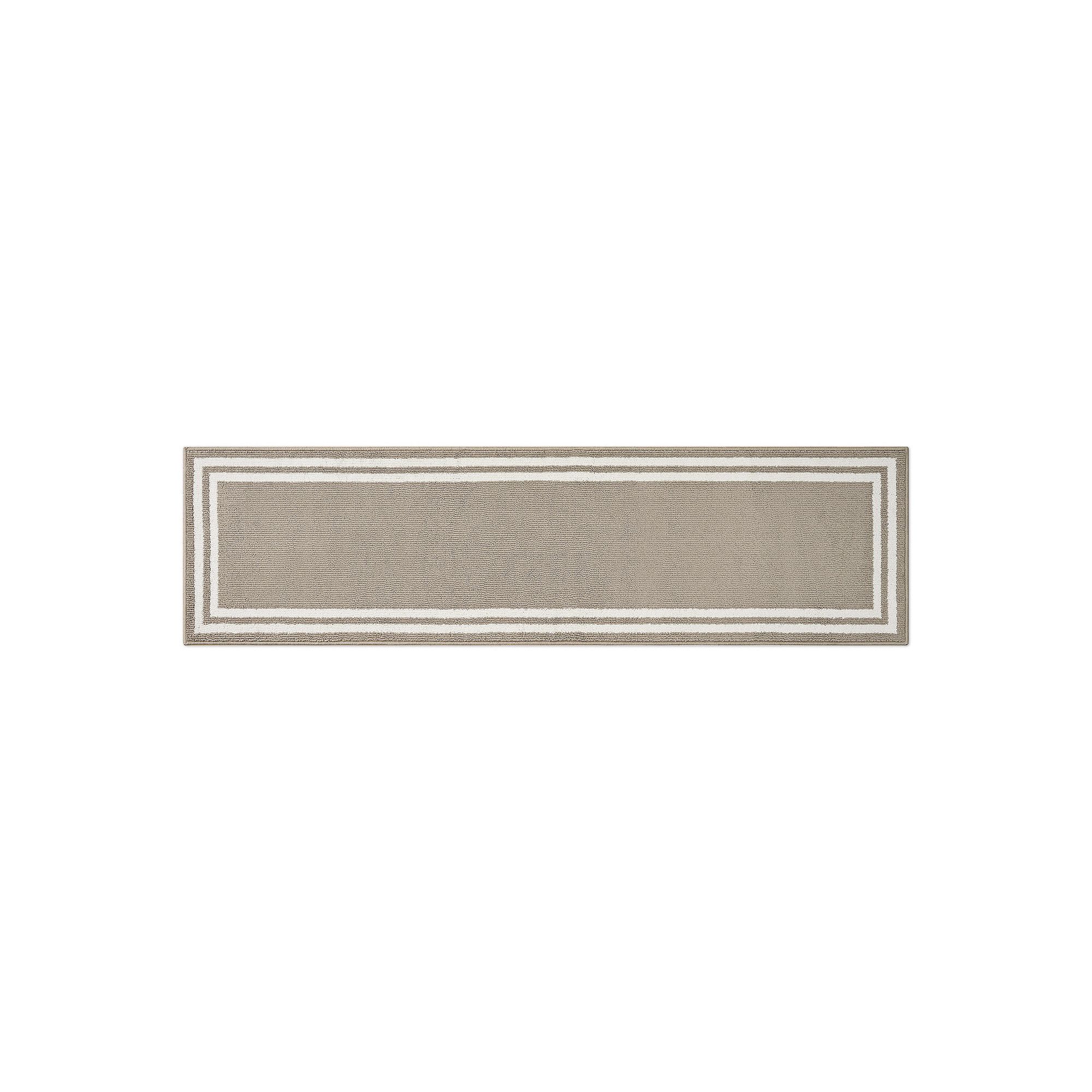 Laura Ashley Double Border Two-Tone All Loop Tufted Machine-Washable Skid-R