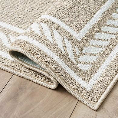 Nautica Rope Border Tufted Runner